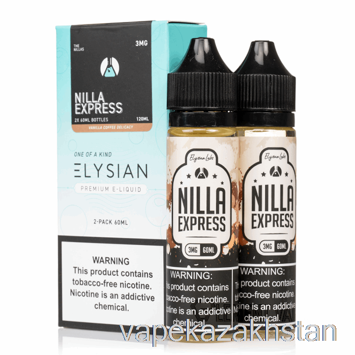 Vape Kazakhstan Nilla Express - Elysian Labs - 120mL 0mg